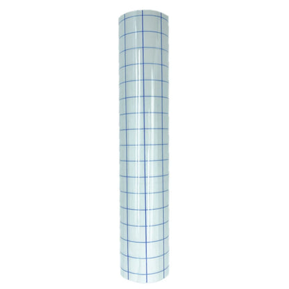 12"x16FT Clear Transfer Paper Tape – Mid Tack Adhesive for Vinyl Signs, Craft Stickers & DIY Decals (4 Colors)