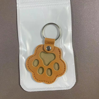 Dog & Cat Hair Storage Keychain – Cute Pet Keepsake Bag Pendant Car Keychain Gift