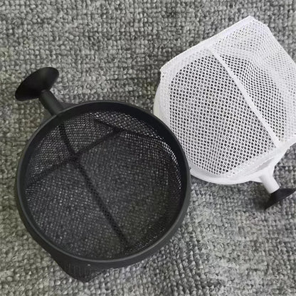 Stainless Steel Retractable Aquarium Fish Net – Small Shrimp Fishing Net for Fish Tank Cleaning and Water Maintenance Accessories Tool