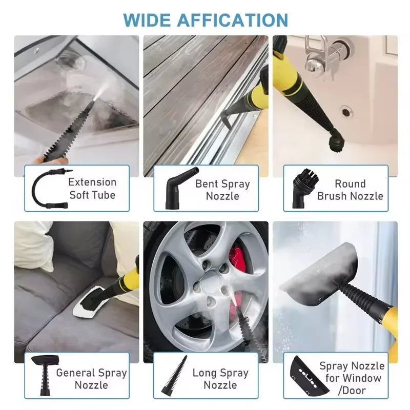 Multifunctional Handheld Steam Cleaning Machine – High Temperature Commercial & Household Oil Cleaner