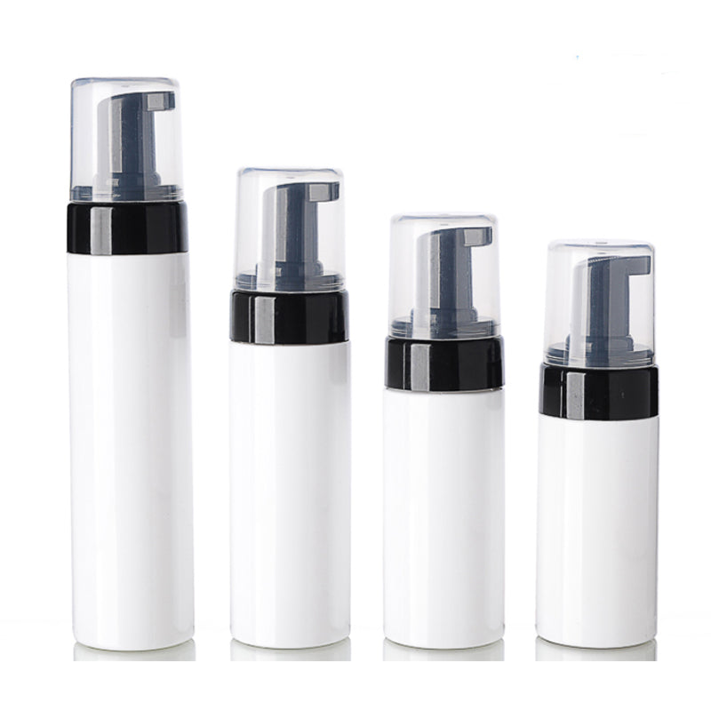 Refillable Plastic Foamer Pump Bottle - Soap & Cleanser Dispenser, 100ml/120ml/150ml Empty Hand Sanitizer Bottle