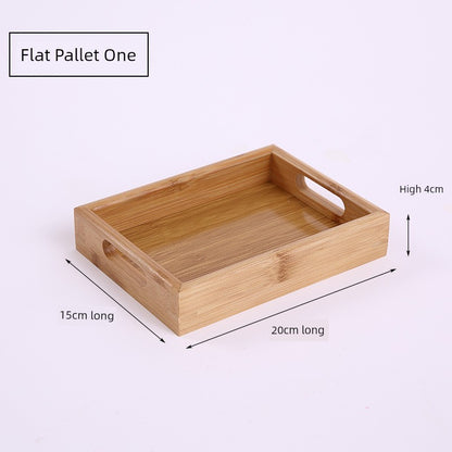 Rectangular Bamboo Tray – Household, Restaurant & Hotel Satchel Serving Tray