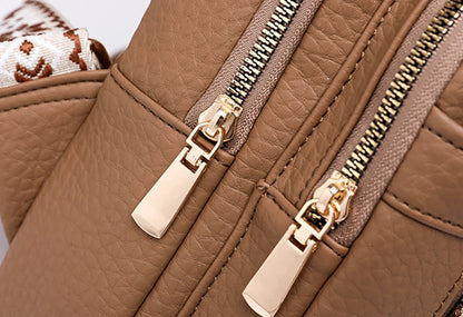 2024 New Women's PU Leather Chest Bag – Fashion Crossbody Shoulder Bag, High-Quality Casual Sac à Main
