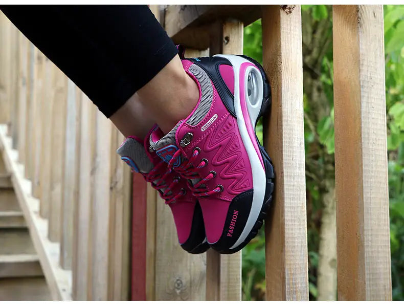 Women’s Sports Shoes – Platform Sneakers, Non-Slip Hiking & Running Shoes, Casual Low Top Footwear for Outdoor Activities