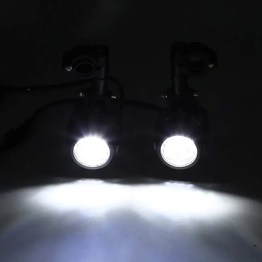 40W LED Fog Light Upgrade for BMW R1200GS, F800GS, F700GS, F650 & K1600 – 6000K Bright Motorcycle Auxiliary Lamp