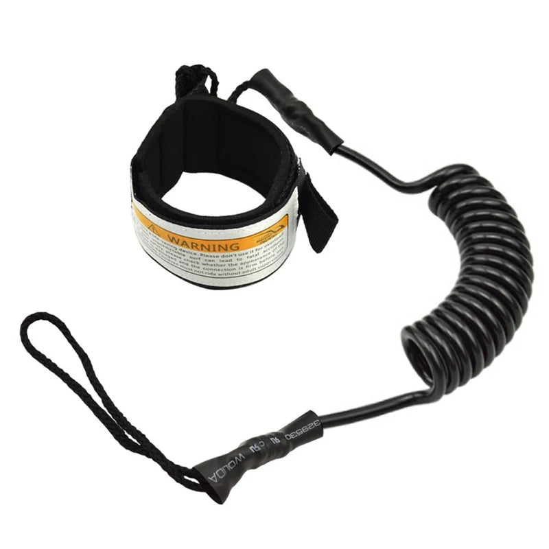 Surfing & Kayak Safety Leash — Stand Up Paddle Board Hand Rope for Surfboards