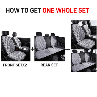 Karcle 3D Breathable Car Seat Cover - Universal Sweatproof Seat Cushion Protector