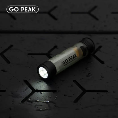 GOPEAK Mini LED Keychain Flashlight – Portable Pocket Clip Light for Outdoor Use, Emergency, Camping & Disaster Relief