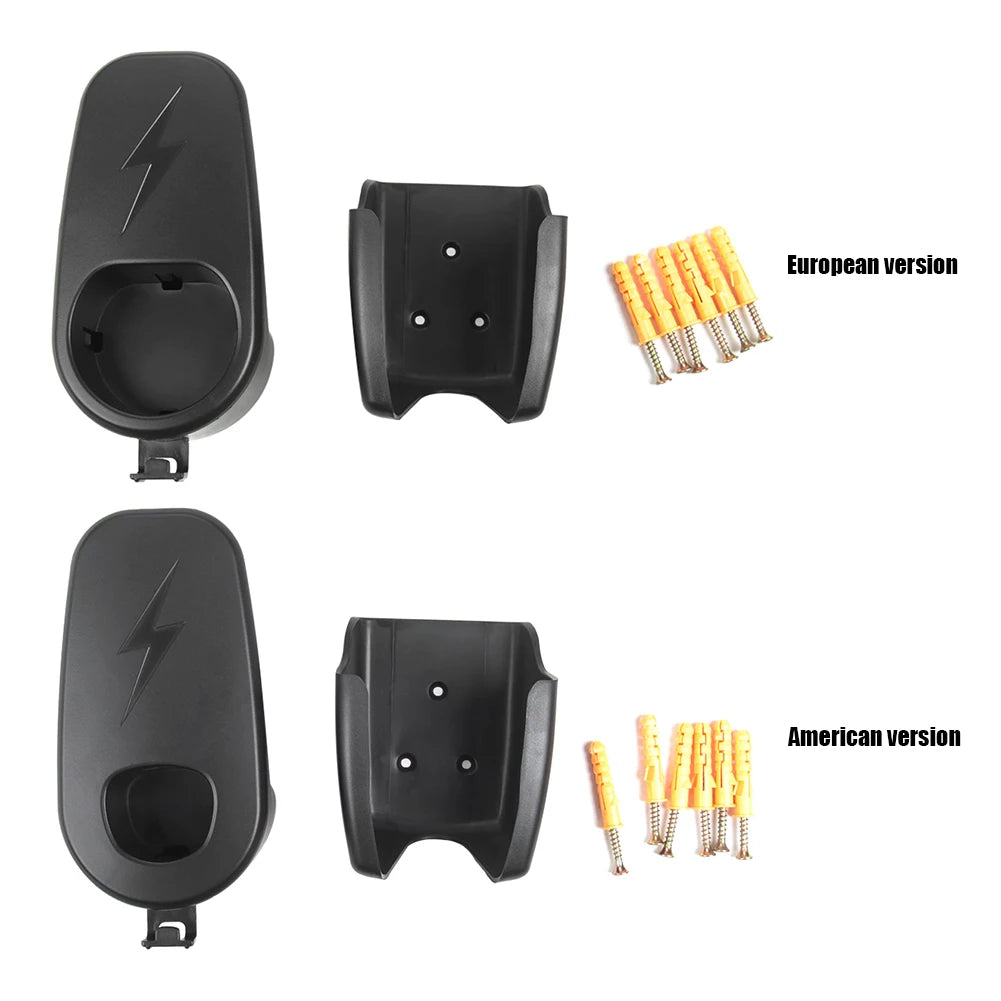 Car Charging Cable Mount – Wall Charger Holder with Chassis & Connector Bracket for Tesla Model 3/Y Accessories