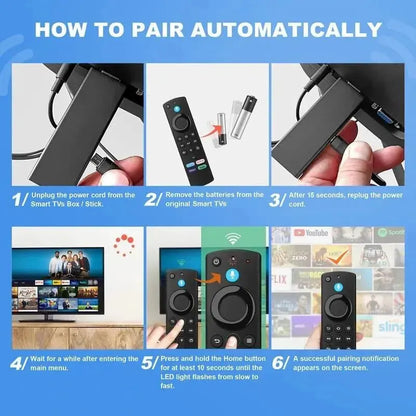L5B83G Fire TV Voice Remote Control - Bluetooth Remote for Fire TV Stick Lite and Compatible Amazon Devices