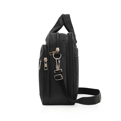 High-Capacity Briefcase Business Bag - Document Storage, Weekend Travel Laptop Protection & Organizer Handbag Accessories