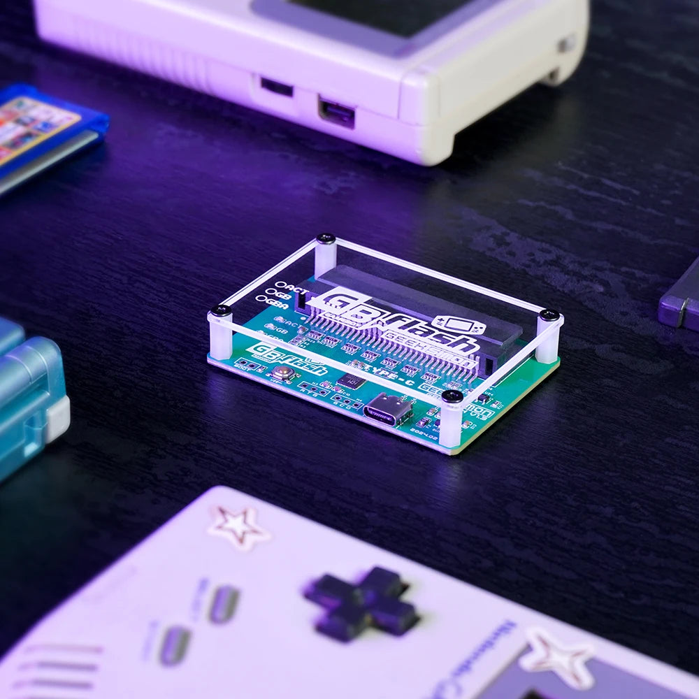 GBFlash Burner USB Adapter — No-Screen Flash Cart for Game Boy, GBA & GBC Consoles