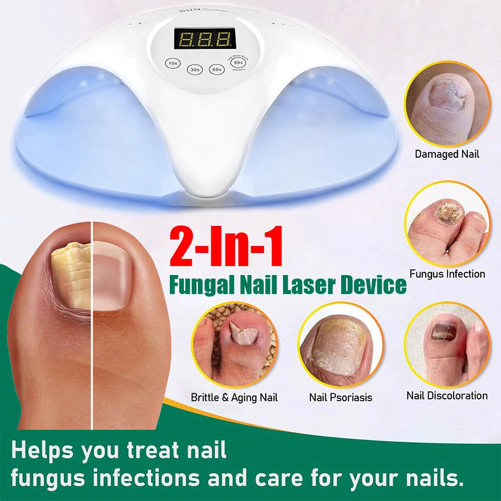 Fungal Nail Laser Device – Fast Toenail & Fingernail Fungus Repair, Onychomycosis Treatment for Hand & Foot Care