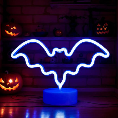 Countertop Decorative Neon Sign – USB or Battery-Powered Night Light for Holiday, Party, Kitchen & Home Decor