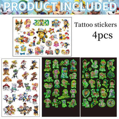 PAW Patrol Birthday Party Supplies Set – Tablecloth, Plates, Cups & Balloons Kids Party Decor for Birthday, Baby Shower & Favors