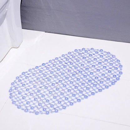New Household Non-Slip Bath Mat – Suction Cup Bathroom Rug, Massage Bathtub Mat, Carpet Supplies for Bathroom