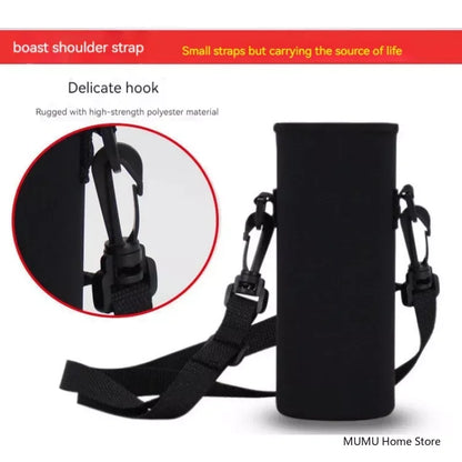 750/1000/1500ML Sports Water Bottle Insulated Neoprene Sleeve – Portable Bottle Carrying Case & Thermal Holder Bag