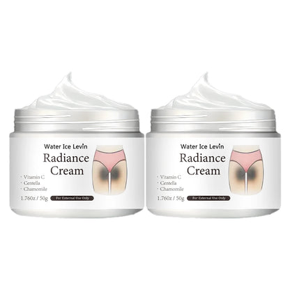 50g Brightening Body Cream with Vitamin C – Moisturizing Formula for Underarms, Joints & Inner Thigh Skin Care, Smooth & Even-Tone Appearance