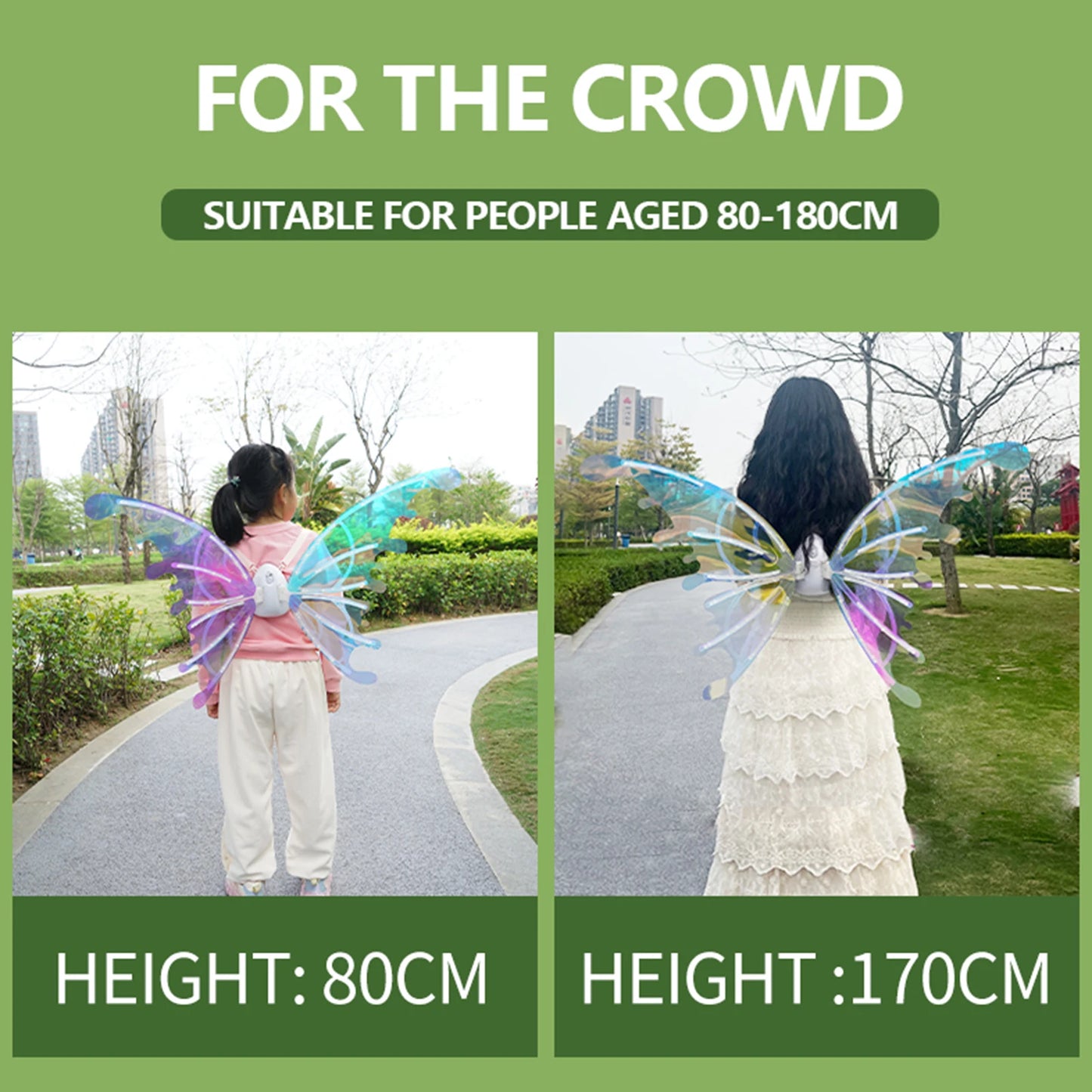 Electric Butterfly Wings Toy – Music & Light Glowing Fairy Wings for Kids Boys & Girls Gift