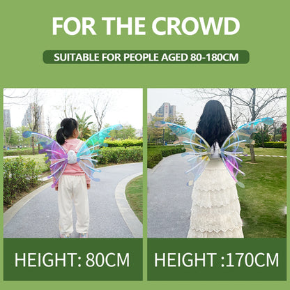 Electric Butterfly Wings Toy – Music & Light Glowing Fairy Wings for Kids Boys & Girls Gift