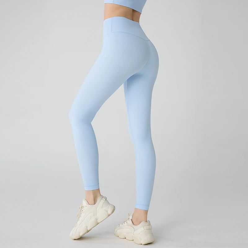 Summer Hot Sale Women’s High Waisted Yoga Leggings – Hip Lifting, Breathable Fitness Pants for Running, Cycling & Workouts