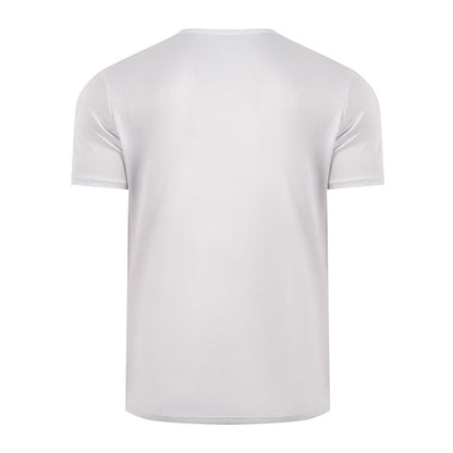 Men’s Summer Solid Color T-Shirt – Round Neck Short Sleeve Athletic Fitness Sports Top (Black & White, 1–2 PCS)