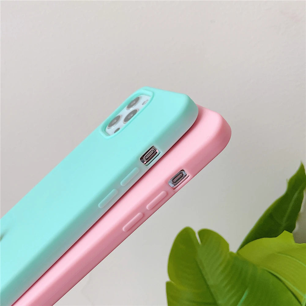 Crossbody Lanyard Silicone Soft Case for iPhone – Shockproof Necklace Strap Cover for iPhone 7–15 Pro Max, XR, XS, X, 11–14