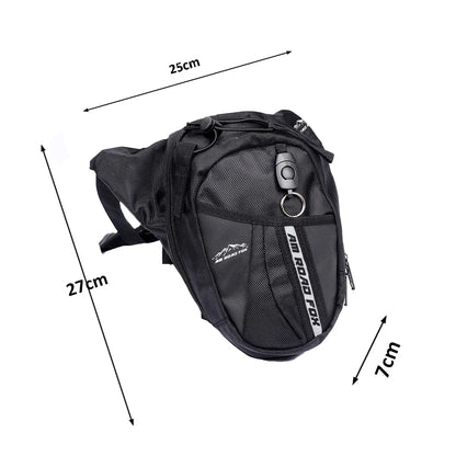 Multifunction Motorcycle Drop Leg Bag – Oxford Waist Bag & Fanny Pack for Bikers, Outdoor & Casual Use