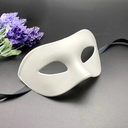 Couple Venetian Masquerade Masks — Half-Face Cosplay, Halloween, Carnival & Party Costume Masks for Men & Women