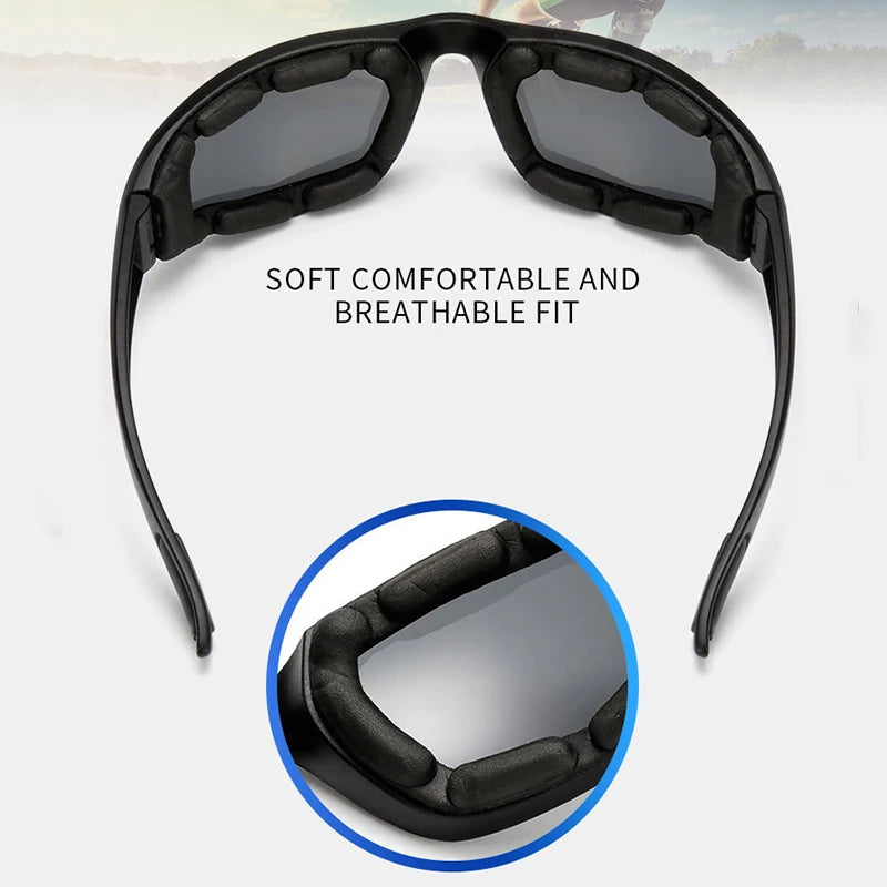 Anti-Glare Night Vision Goggles for Cars and Motorcycles – Unisex Eye Protection for Driving, Cycling, and Skiing