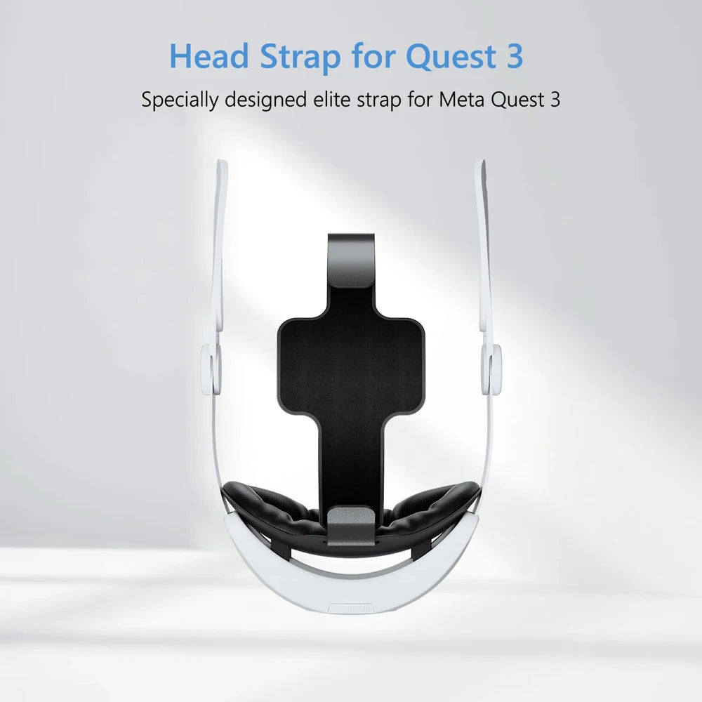 Head Strap for Meta Quest 3/3S – Comfortable Sponge VR Headset Replacement Accessory