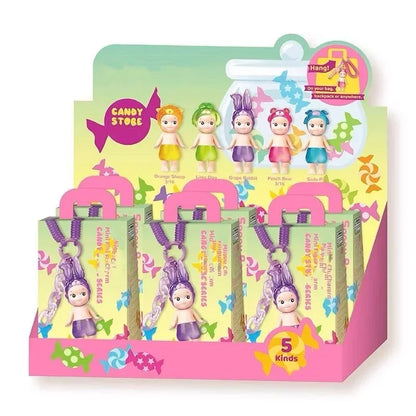 Sonny Angel Mini Blind Box - Candy House Series Doll Keychain & Phone Strap Gift