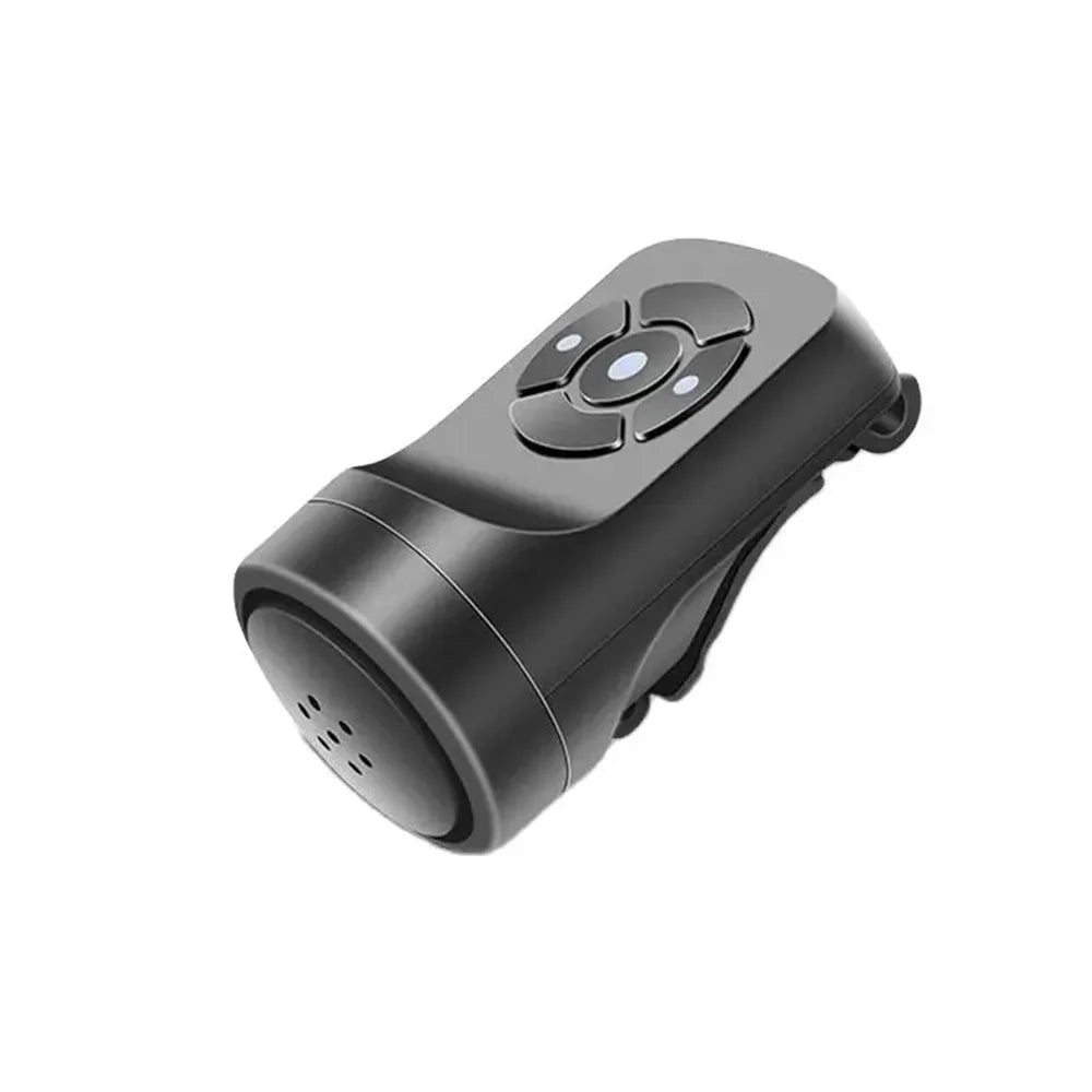 USB Rechargeable Electric Bike Bell & Motorcycle Horn – 4 Modes Mountain Bicycle Anti-Theft Alarm Cycling Accessory with Loud Sound Alert