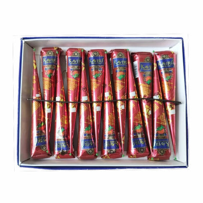 Henna Temporary Tattoo Paste – Brown, Black & Red Semi-Permanent Body Art Kit (1/3/12pcs)
