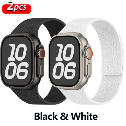 Magnetic Apple Watch Strap – Compatible with Ultra 2, Series 6–10 & SE (38mm–49mm) iWatch Bracelet