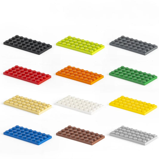 20pcs 4x8 Dot Baseplate Building Blocks - 3035 Bricks Accessories DIY Classic Educational Toys for Kids