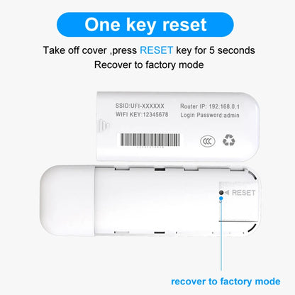HOSAYA LDW931 4G LTE Portable WiFi Router – Nano SIM USB Modem Pocket Hotspot for 10 Users