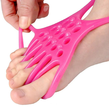 Toe Valgus Corrector Belt | Elasticity Pulling Force for Toe Exercise | Muscle Reflexology Foot Stretching Yoga Belt