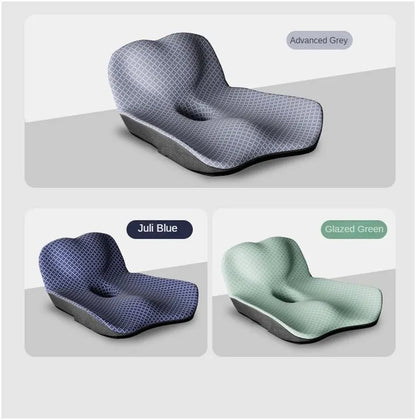 Coccyx Memory Foam Chair Pillow – Orthopedic Seat Pad for Office, Car & Tailbone Pain Relief, Hemorrhoid Treatment Cushion