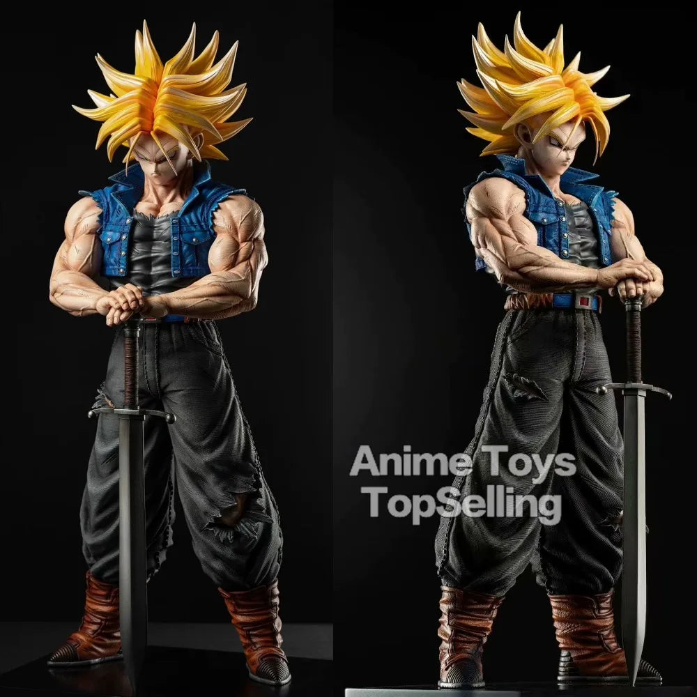 25cm Anime Dragon Ball Z Trunks Figure – Future Trunks MPVC Action Figure Statue, Collectible Model Toy for Children Gifts