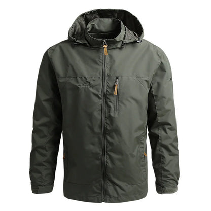 Men's Autumn Windbreaker Jacket – Oversized Windshield Coat for Spring & Outdoor Work Wear