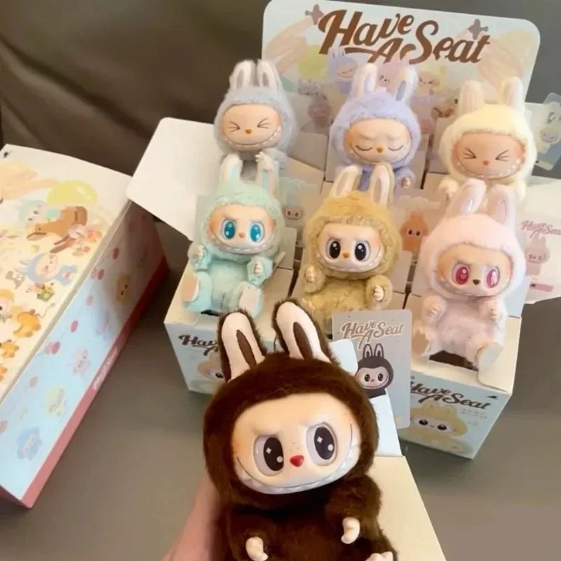 Labubu “Have A Seat” Series BIG INTO ENERGY PVC Pendant Doll – Kawaii Blind Box Gift