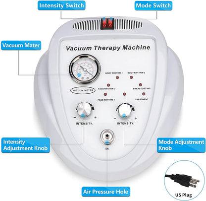 Breast & Body Shaping Vacuum Therapy Machine – Lifting, Cupping, Cellulite & Skin Tightening Device
