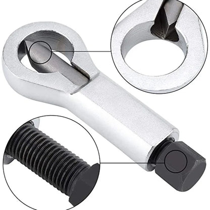 9-27mm Screw Removal Tool - Professional Steel Nut Splitter Kit, Separator & Breaker for Rusty Nuts, Durable Manual Hand Tool