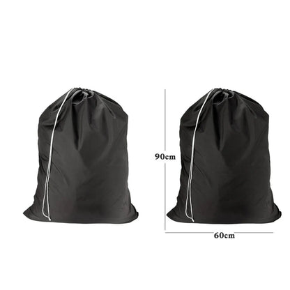 Large Nylon Mesh Laundry Bag — Durable Drawstring Clothes Washing Bag, Anti-Snag & Deformation