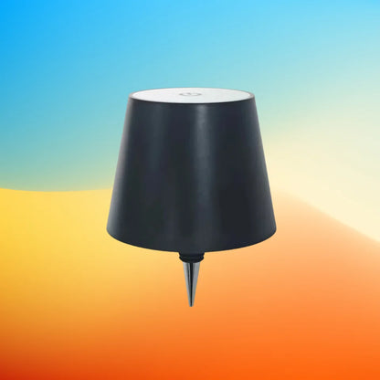 USB Rechargeable Bottle Table Lamp – Touch Control 3-Color Stepless Dimming Night Light for Desk & Bar