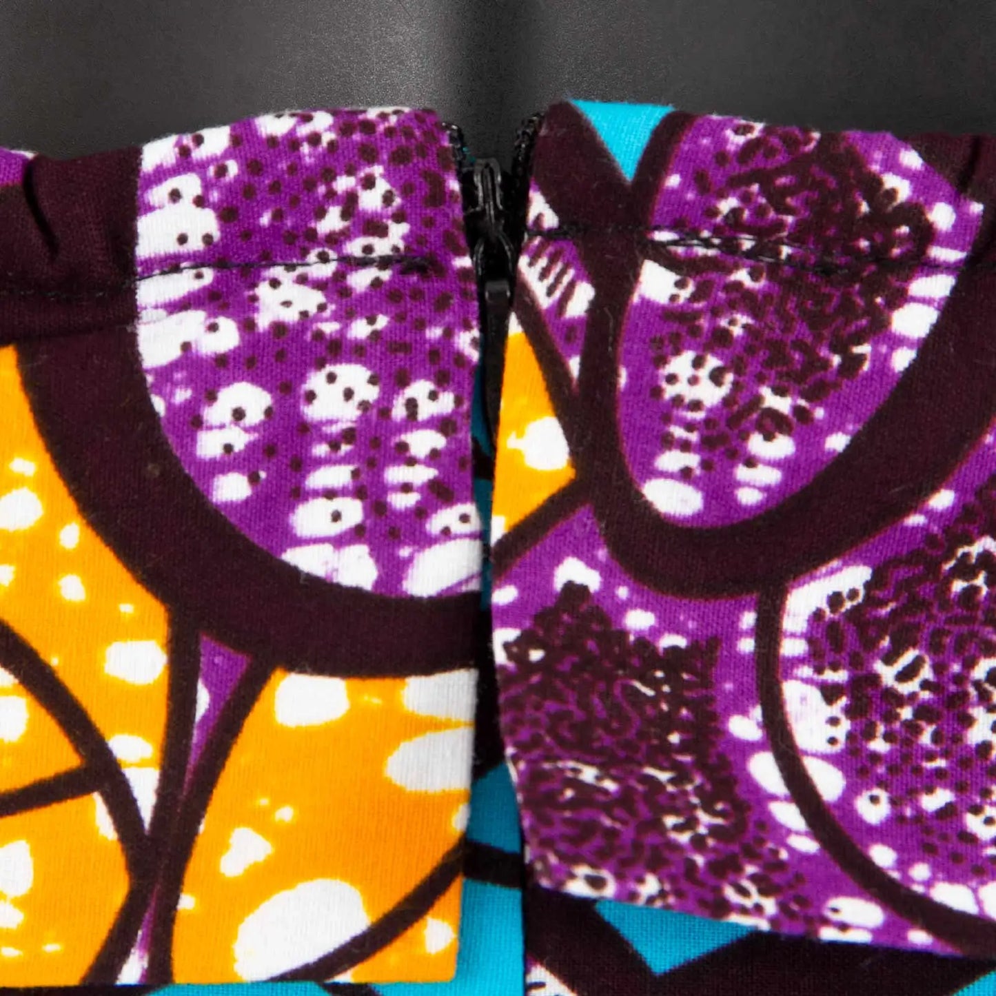 Women’s African Ankara Off-Shoulder Dress - Traditional Print Fashion Attire for Special Occasions