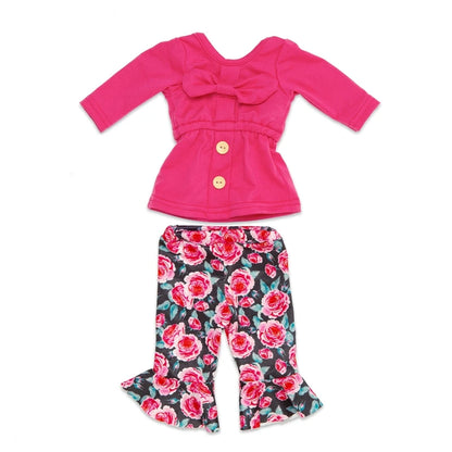 18-Inch Girl Doll Winter Coat — 43cm Baby Doll Jacket Outfit for Dressing