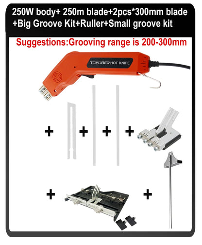 Electric Foam Cutter Hot Knife – Polystyrene, Styrofoam, Fabric, and Rope Cutting Tool for DIY Projects