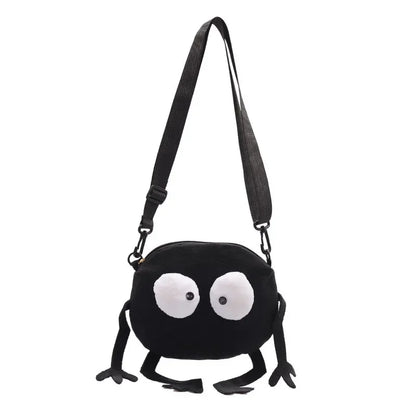 Personalized Canvas Small Shoulder Bag – Trendy Korean Style Crossbody Bag for Young Women Students